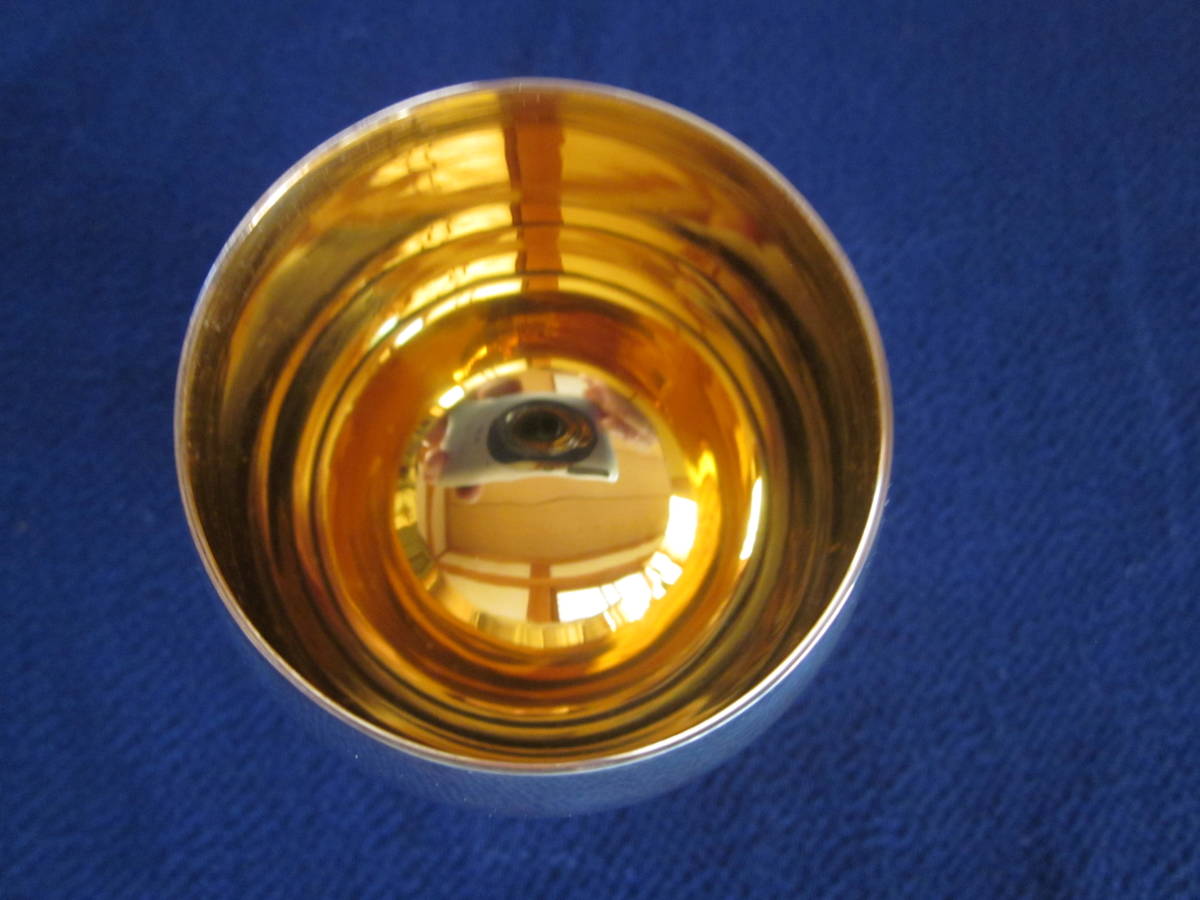 銀白蘭地杯約63克    原文:銀製　ブランデーカップ　約６３ｇ