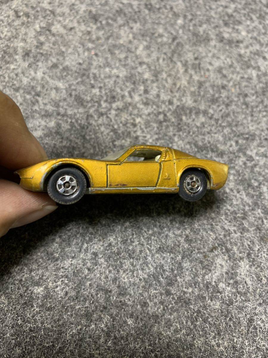  that time thing No.33 MATCHBOX Matchbox Lamborghini Miura color gold color LAMBORGHINI MIURA P400 super First 