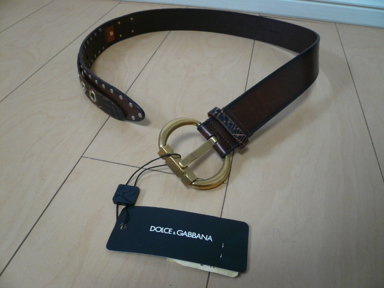 最も完璧な 未使用! DOLCE&GABBANA ITALY in Made サイズ：34(85cm