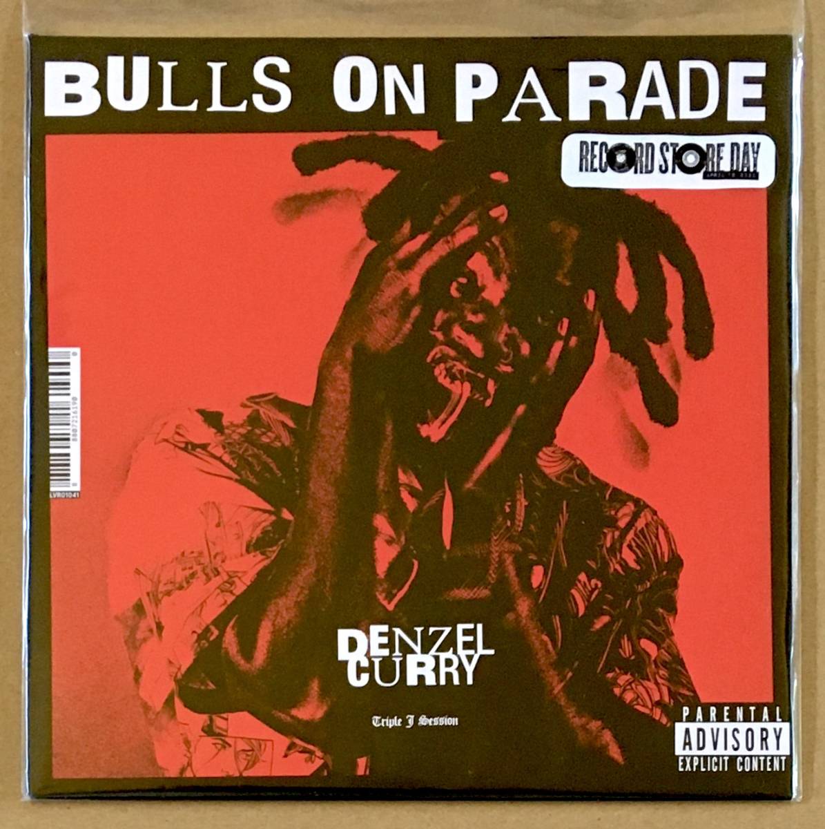 美品 Denzel Curry + Rage Against The Mascine Bulls On Parade / + Bad Brains I Against I 7インチ 45 EP RSD RAP HIPHOP フジロック_画像1