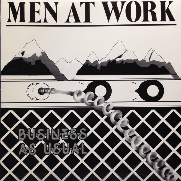 LPレコード　MEN AT WORK (メン・アット・ワーク) / BUSINESS AS USUAL_画像1