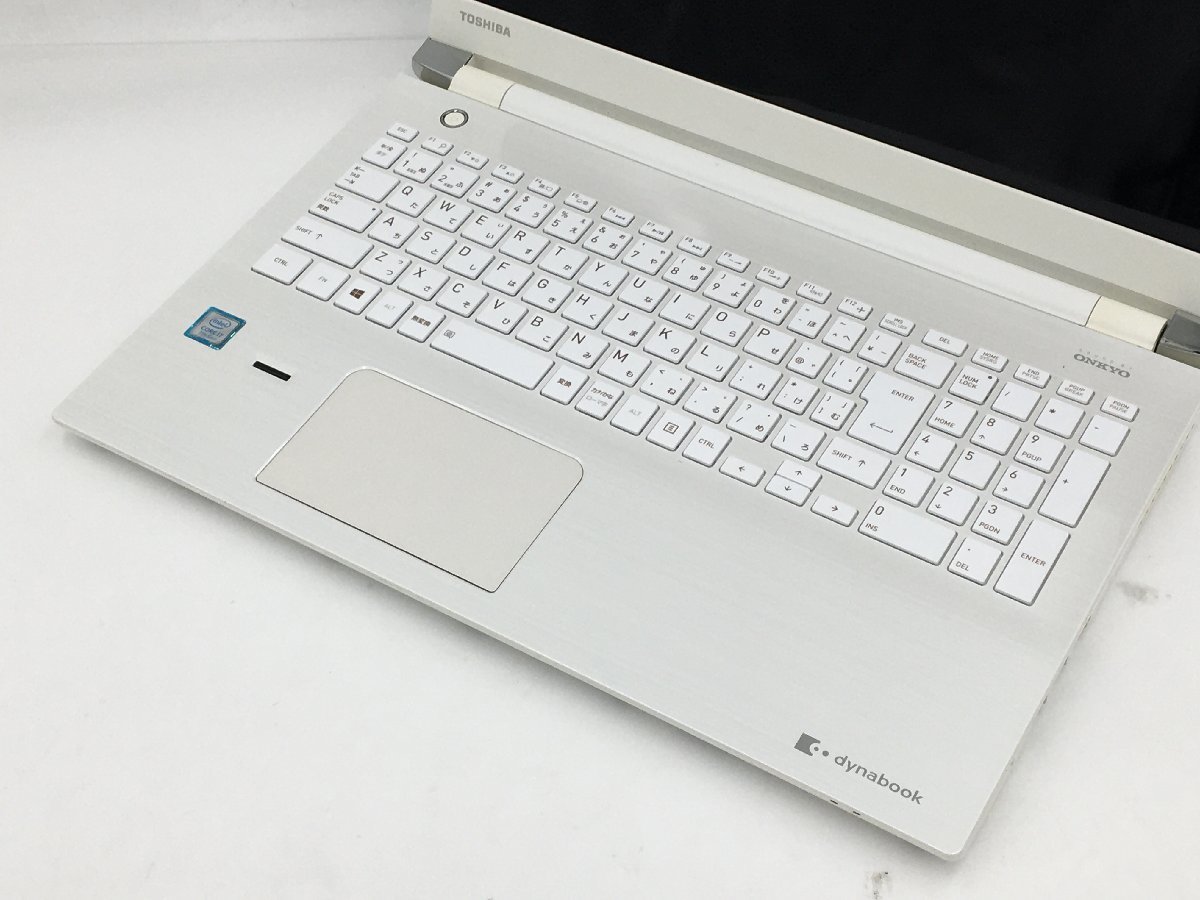 ♪△【TOSHIBA 東芝】ノートPC/Core i7 7500U(第7世代)/HDD 1TB