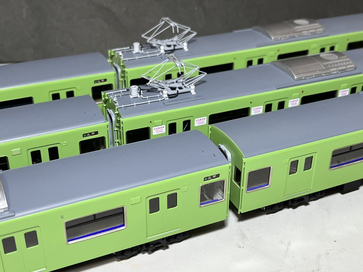 201系 大和路線 体質改善 ND606編成 6両 特製完成品_画像6