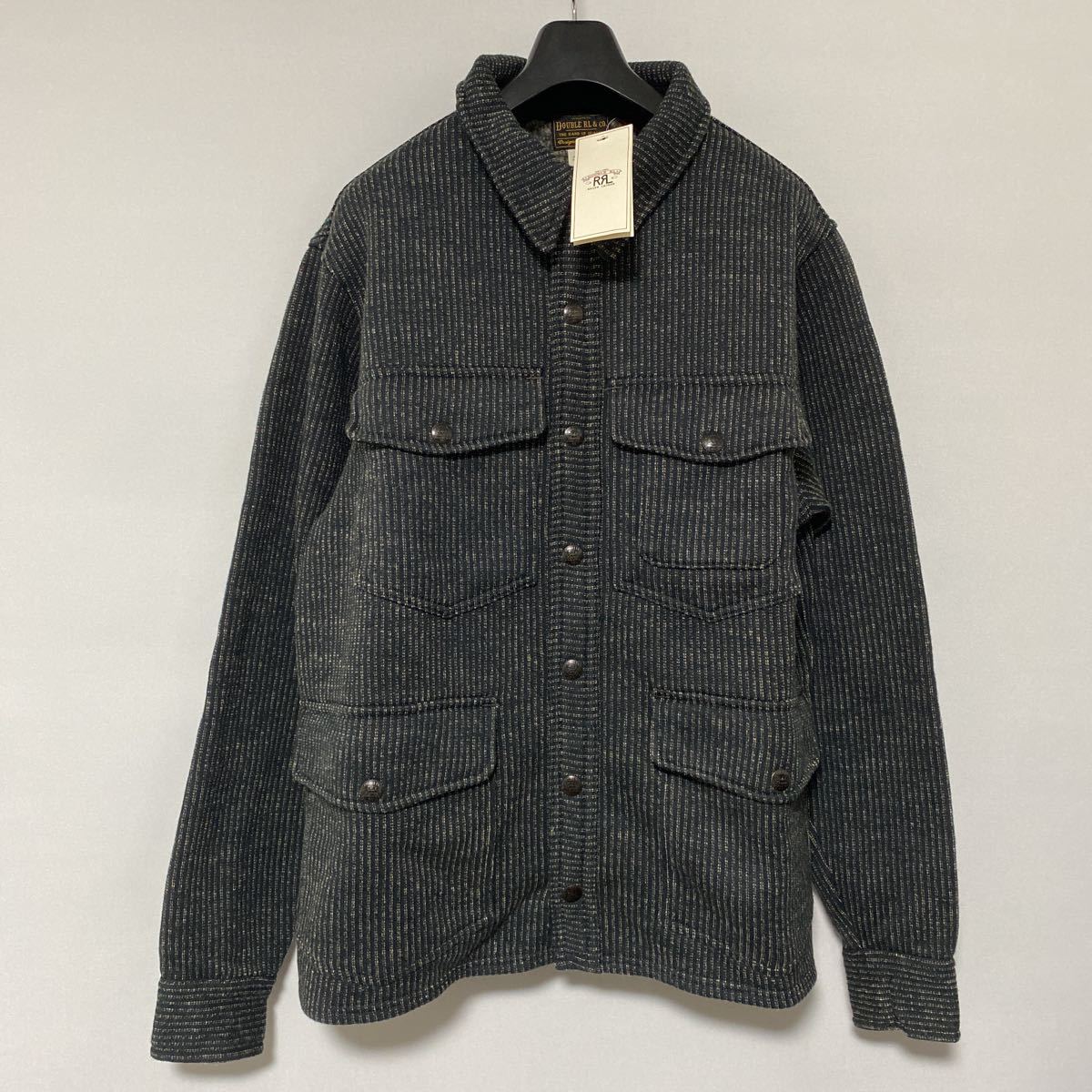 新品 未使用品 RRL ジャガード オーバー シャツ ジャケット M