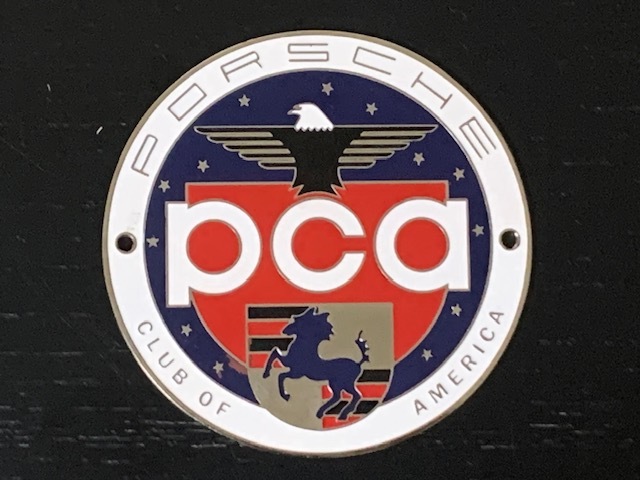 PCA Porsche Club ob America решётка значок машина значок редкий 