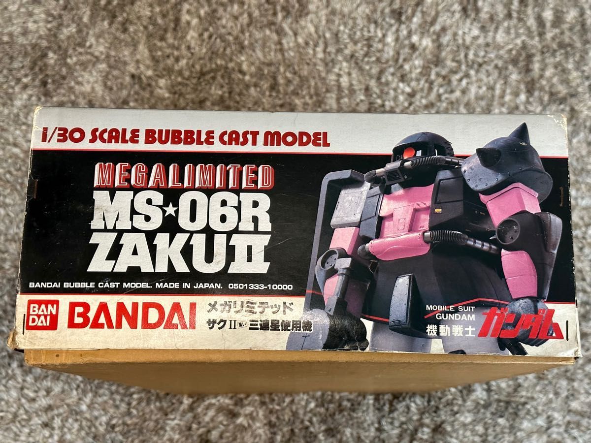 1/30 バブルキャストモデル MS-06R ザクII メガリミテッド 未 1/30 バブルキャストモデル MS-06R ザクII メガリミテッド 未