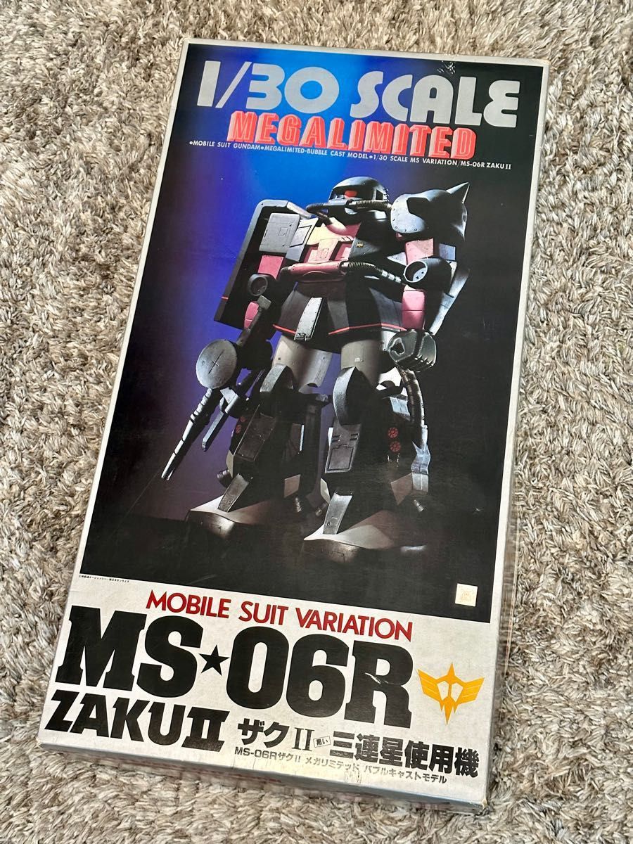 1/30 バブルキャストモデル MS-06R ザクII メガリミテッド 未 1/30 バブルキャストモデル MS-06R ザクII メガリミテッド 未