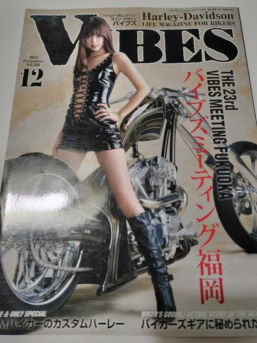 VIBES バイブズ 2015年 12月 vol.266 葵つかさ(オートバイ一般)｜売買されたオークション情報、ヤフオク!  の商品情報をアーカイブ公開