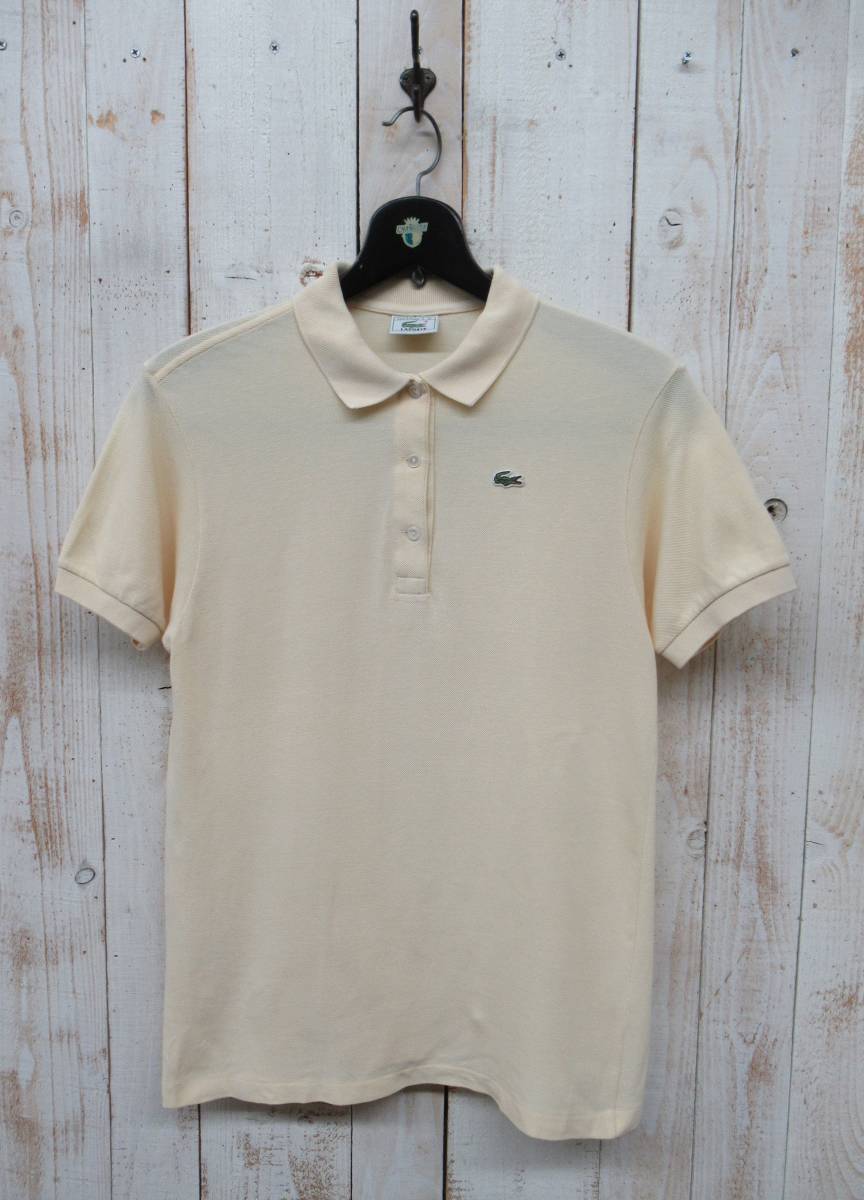 古着卸 VINTAGE ヨーロッパ古着＊CHEMISE LACOSTE ラコステ＊ポロシャツ＊1980'S DEVANLAY レディース MADE IN FRANCE フレンチラコステ