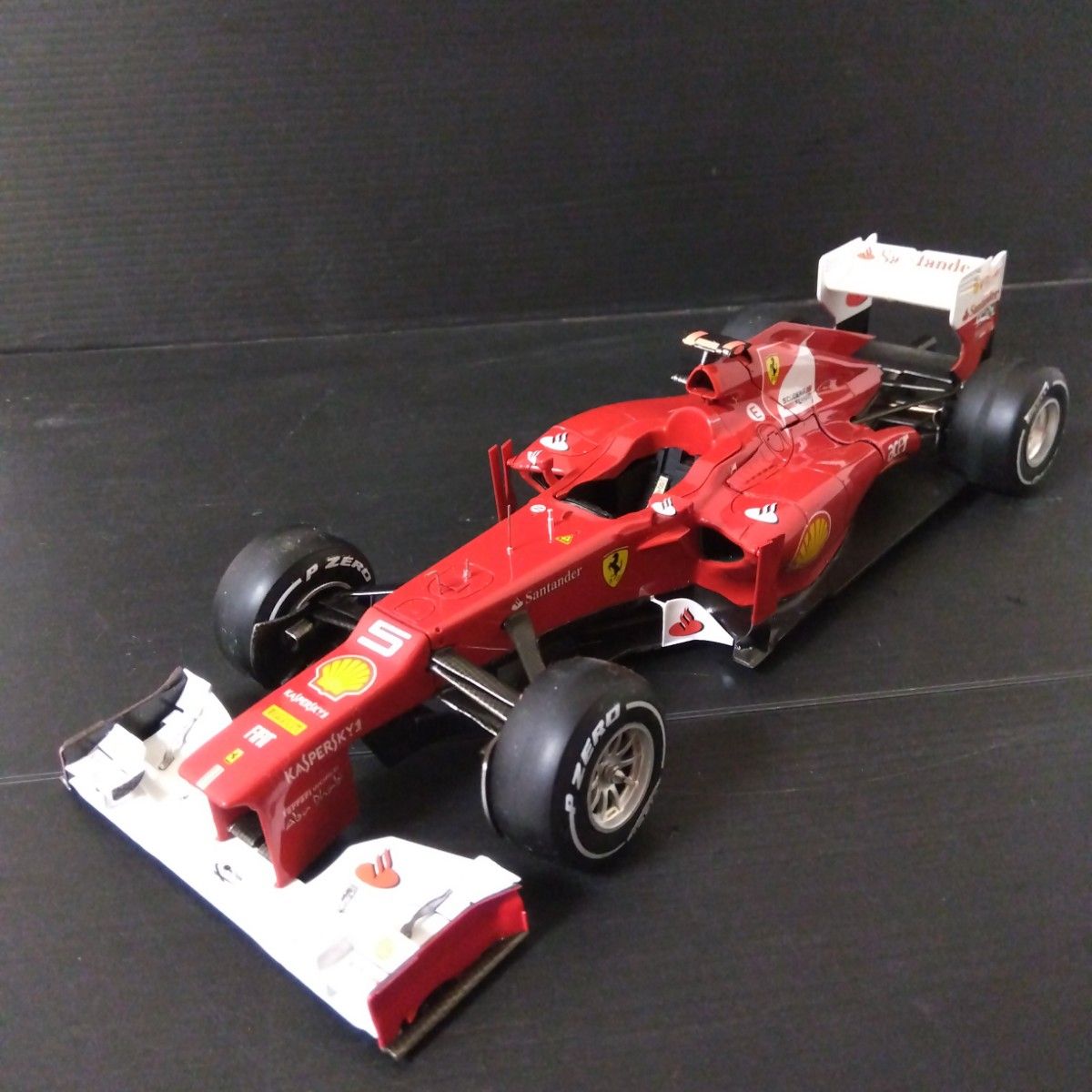 フジミ1/20フェラーリ F2012 F.アロンソ 完成品 トルコGP イタリア MP4