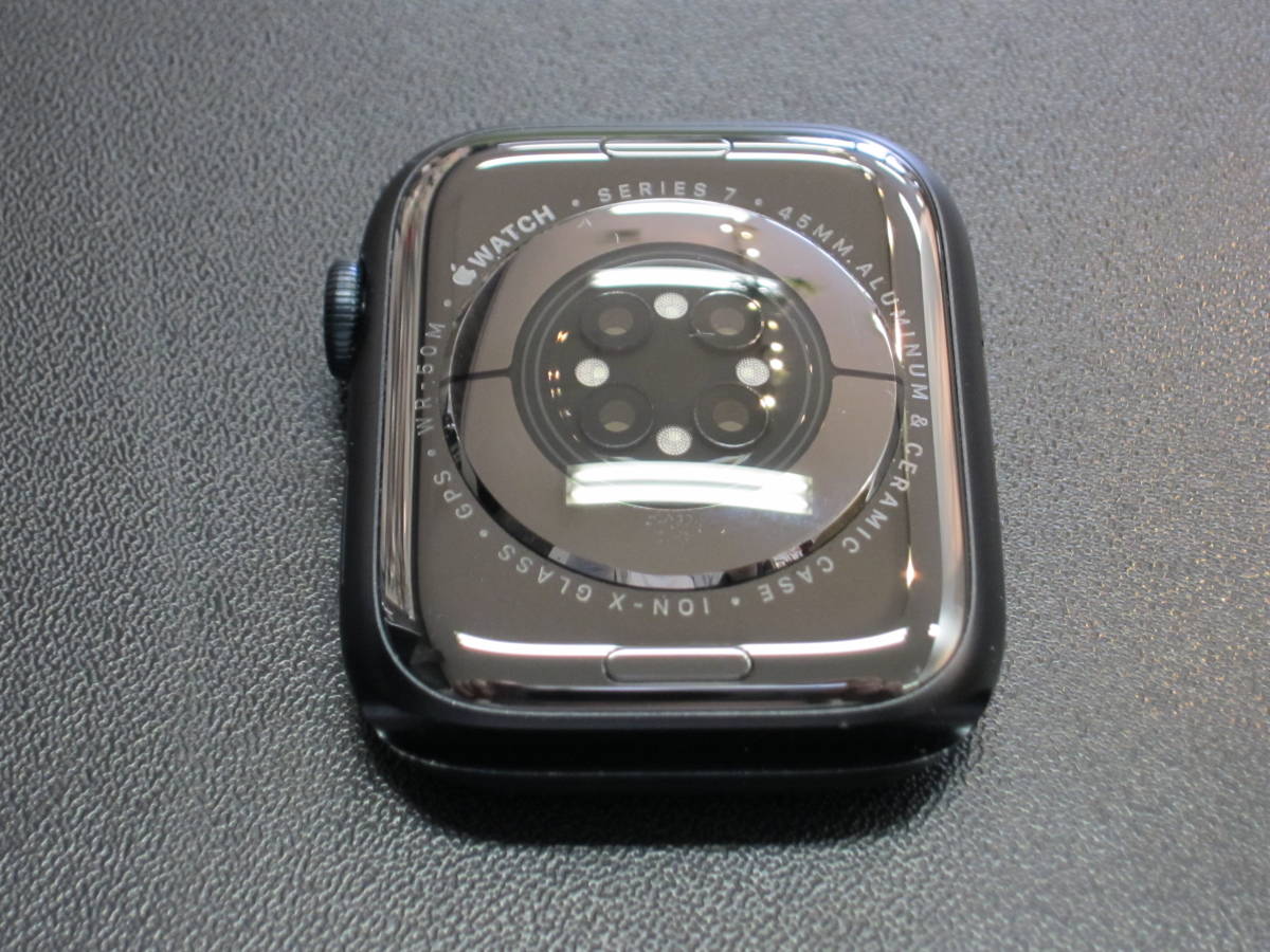 Apple Watch Series 7 GPSモデル 45mm MKN53J/A ミッドナイトスポーツ