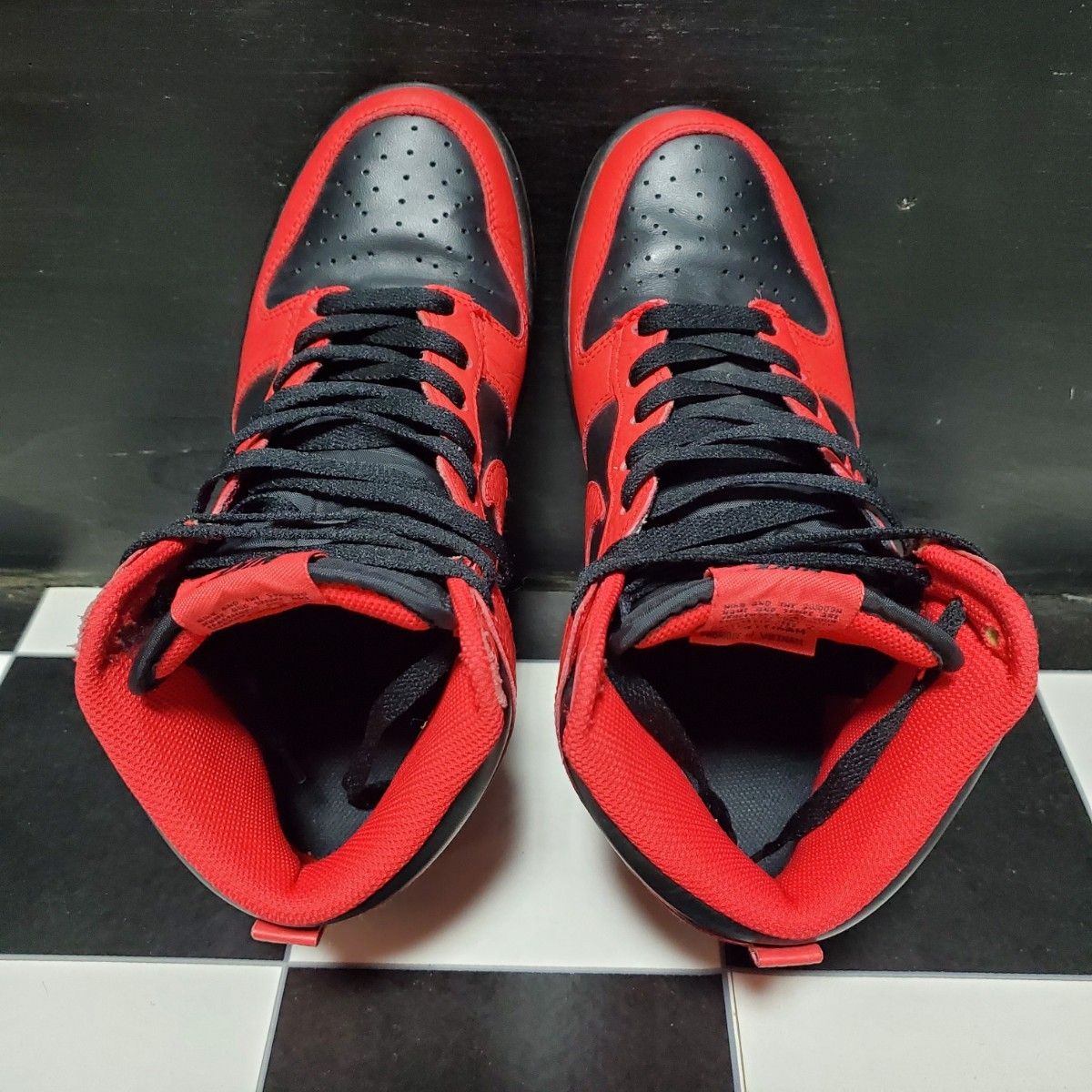 ダンク ハイ アクションレッド 26 5cm NIKE DUNK HIGH 'ACTION ダンク ハイ アクションレッド 26 5cm NIKE DUNK HIGH 'ACTION