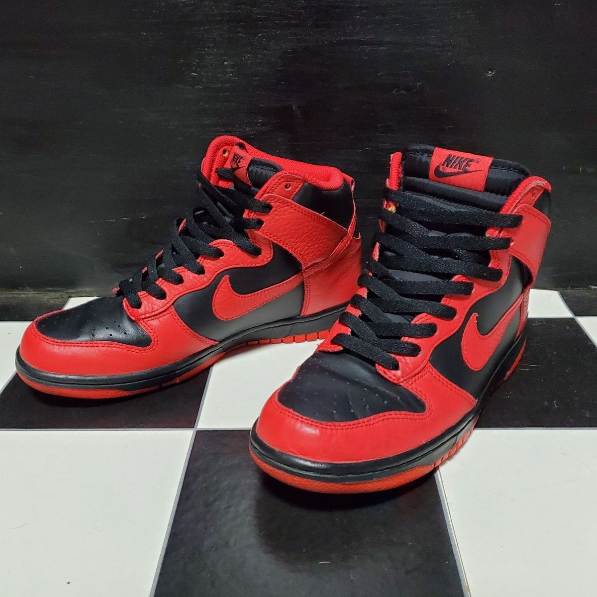 ダンク ハイ アクションレッド 26 5cm NIKE DUNK HIGH 'ACTION RED