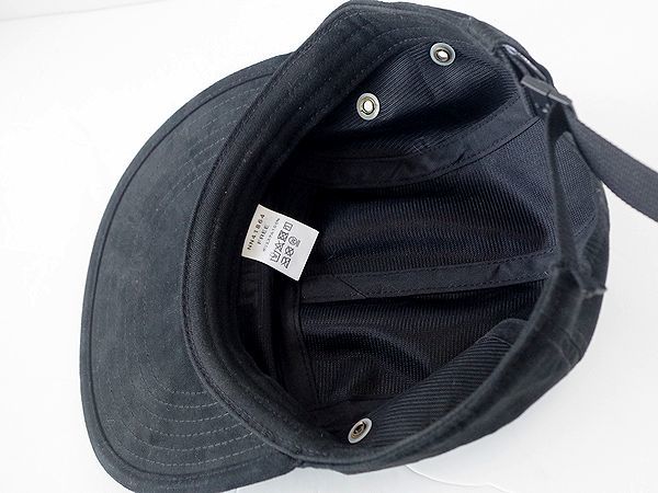 美品!! ザ・ノース・フェイス THE NORTH FACE スエードジェットキャップ Suede Jet Cap NN41864 ブラック アウトドアキャップ_画像8