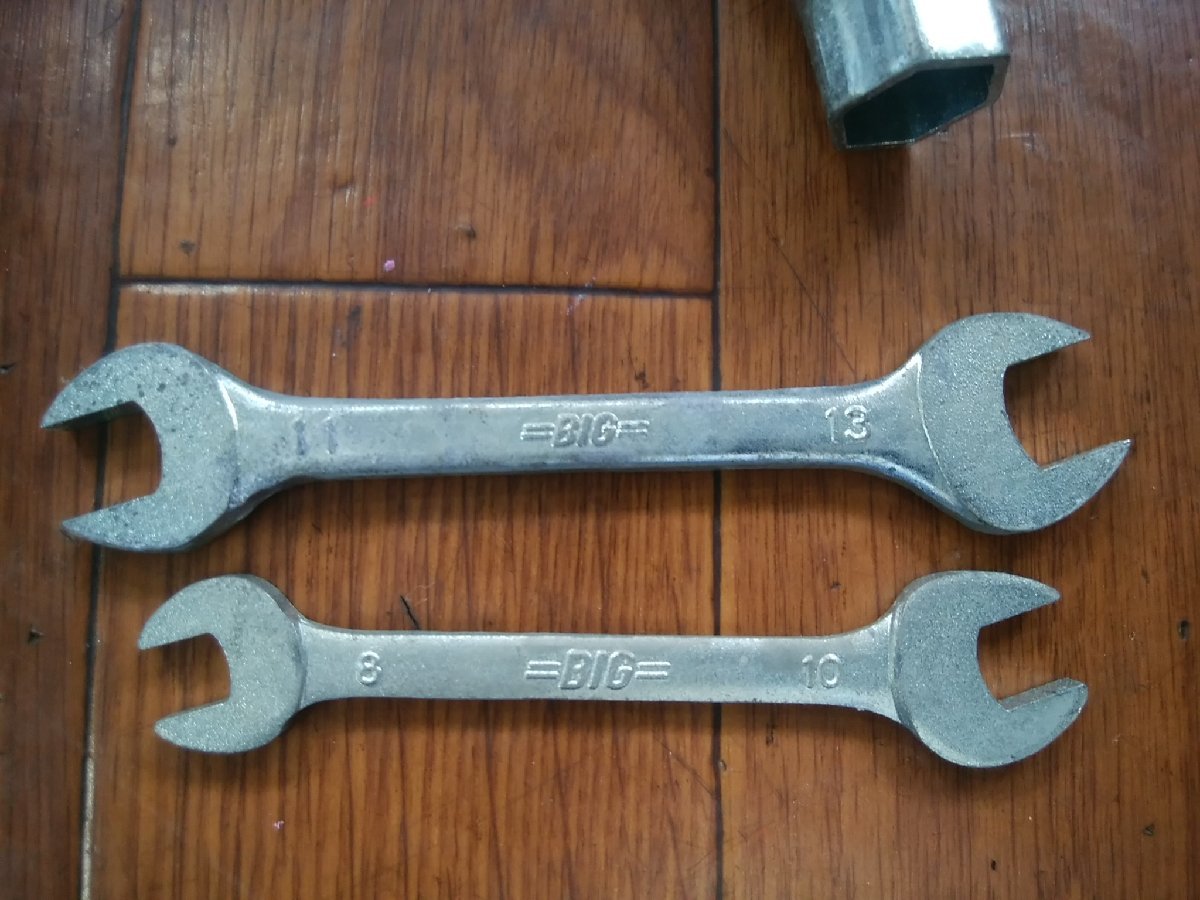 O#368 Peugeot 106 S16 latter term E-S2S Heisei era 8 year 10 month loaded tool 4 point set spanner wheel bolt wrench plug wrench?