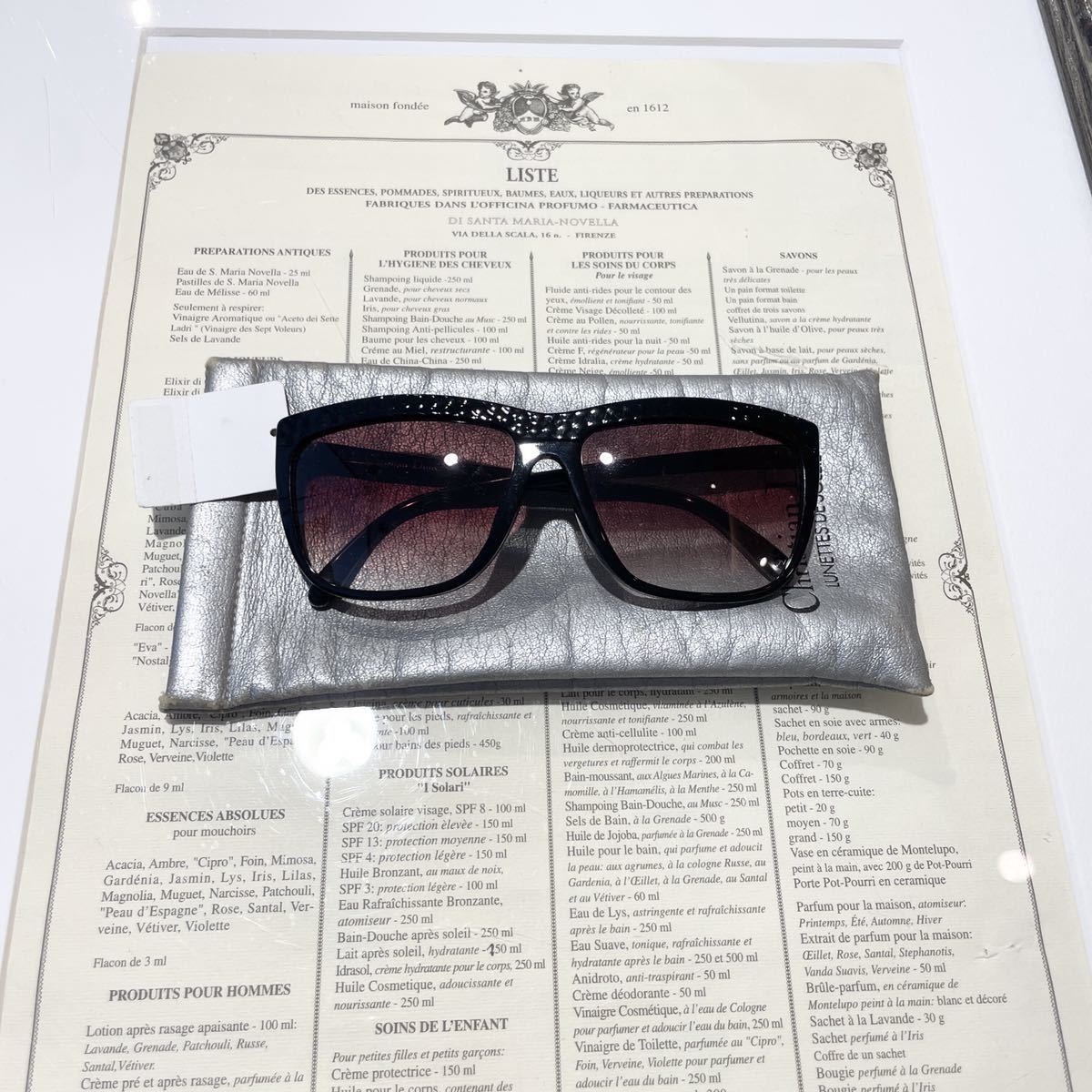 限定品】 Christian Dior/sunglasses/black/クリスチャンディオール