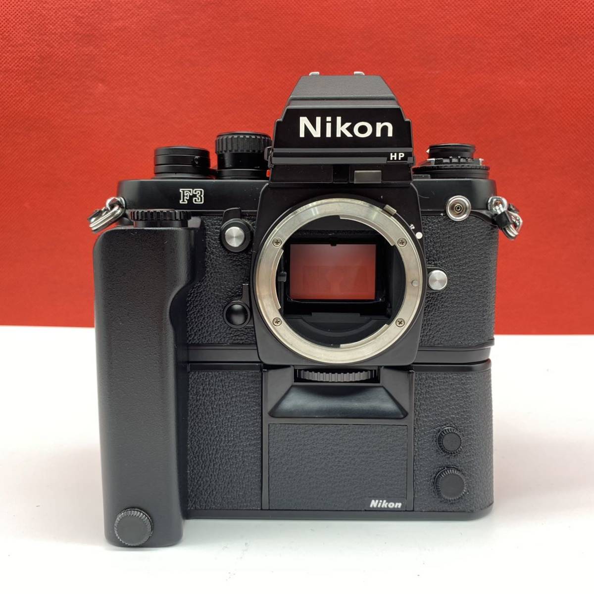 A Nikon F3P HP フィルムカメラ 一眼レフカメラ モータードライブ MD-4