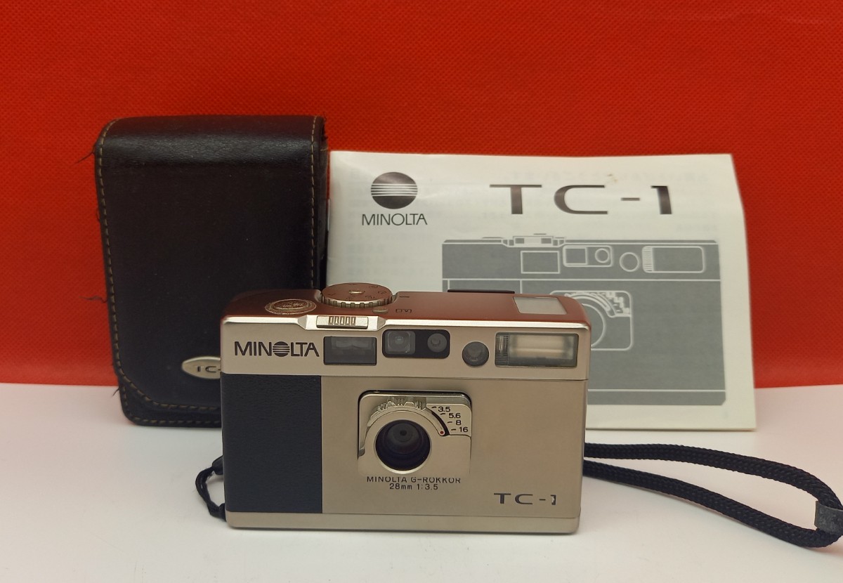 ヤフオク! - □A MINOLTA TC-1 G-ROKKOR 28mm...