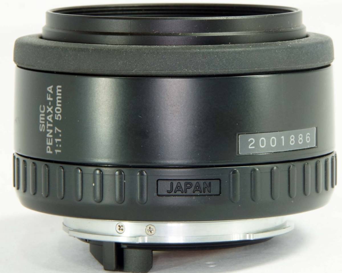 K11中古品 ペンタックス FA 50mm F1.7_画像4