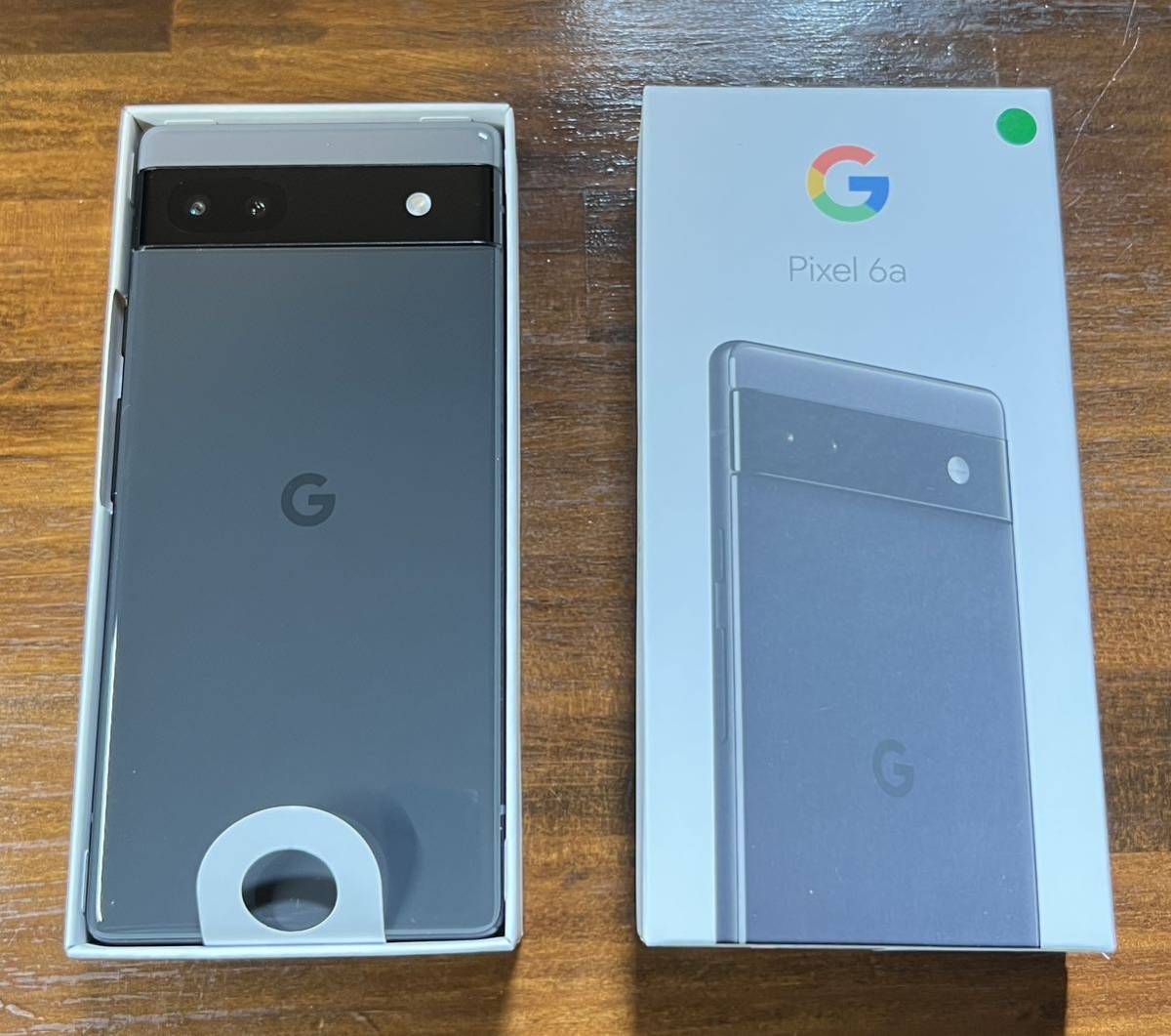 送料無料)【新品未使用】Google Pixel 6a charcoal チャコール 128 GB