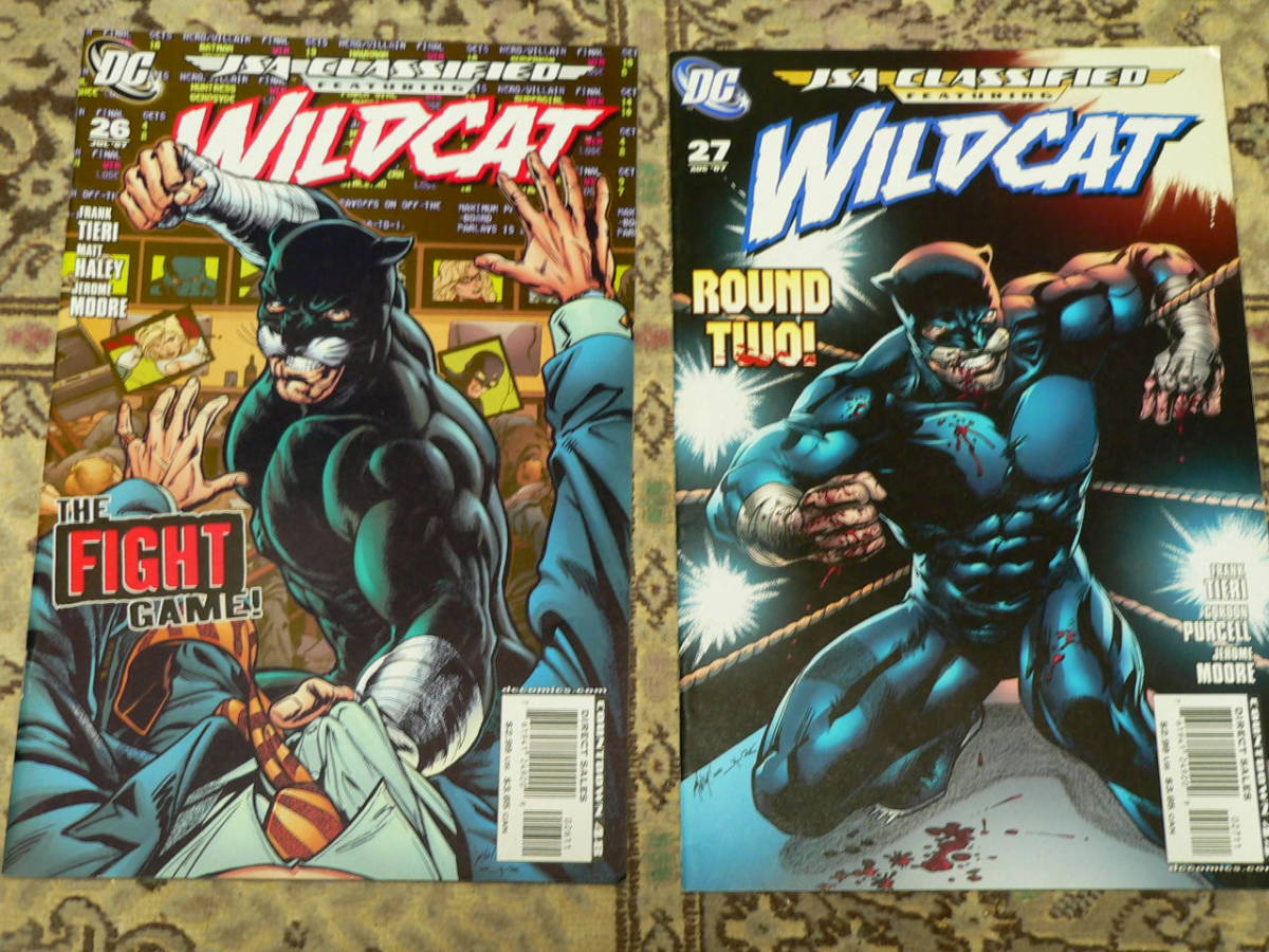 アメコミ　DCコミックス　ジャスティスリーグ4冊、JSA1冊、ワイルドキャット2冊_画像2