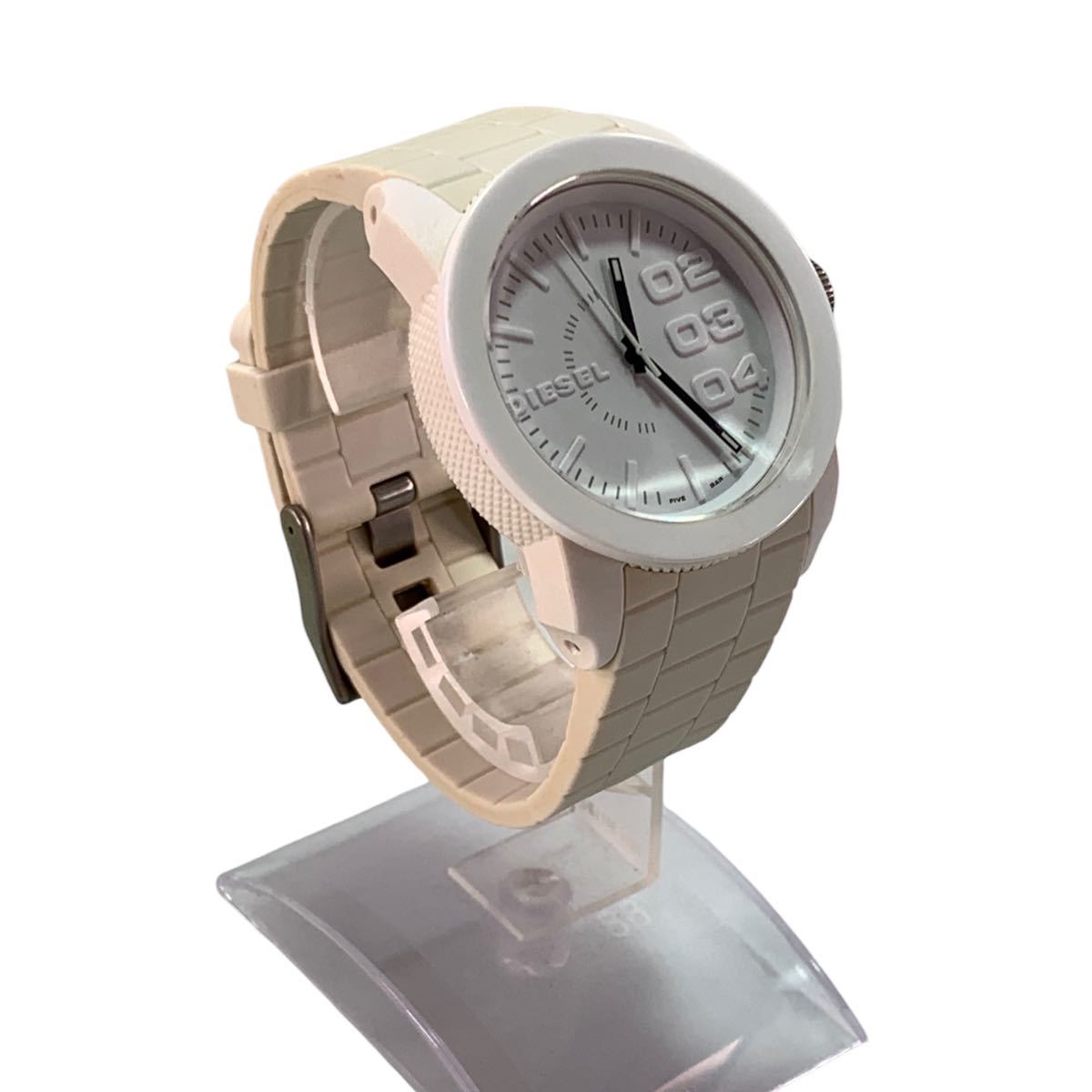 新品 ディーゼルDIESEL腕時計 DoubleDown DZ1436 電池切れ-