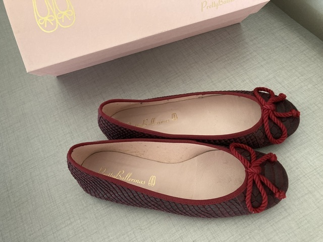 【新品】pretty ballerinas プリティバレリーナ★フラットパンプス 靴★サイズ36_画像2