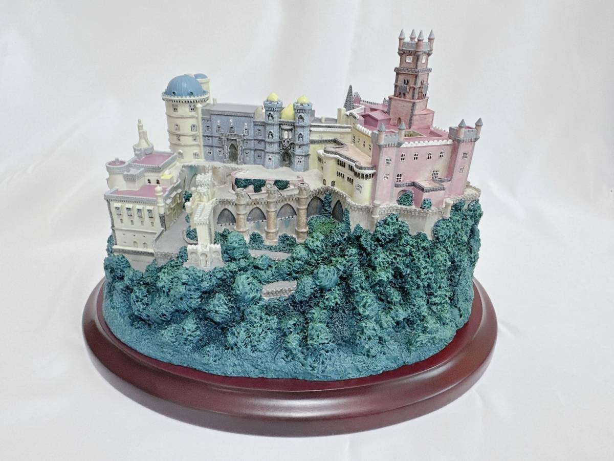 送料無料】 レノックス LENOX ペナ城 ペーナ国立宮殿 PENA PALACE 1997 限定版 ポルトガル シントラ ビンテージ 世界の名城25選  ジオラマ