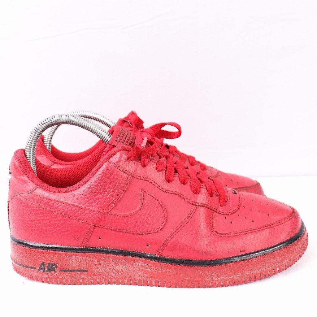 AIR FORCE 1 LOW GYM RED 26.5cm /NIKE エア フォース 1 ロウ GYM RED ナイキ 古着 中古 赤 レッド メンズ xx7628_画像4