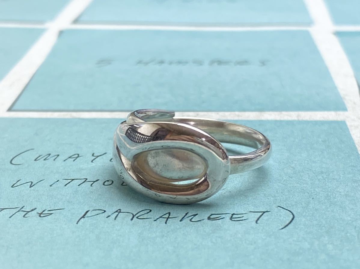 独特な Tiffany&Co. ティファニー　パドバ　リング　指輪　ヴィンテージ　シルバー　925 アクセサリー　オリジナル　限定商品　1点物 シルバー