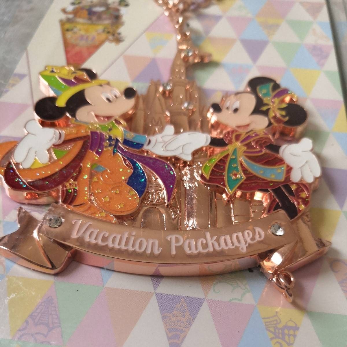 【送料無料】 東京ディズニーリゾート バケーションパッケージ バックチャーム 40周年記念 限定 Disney ミッキー ミニー