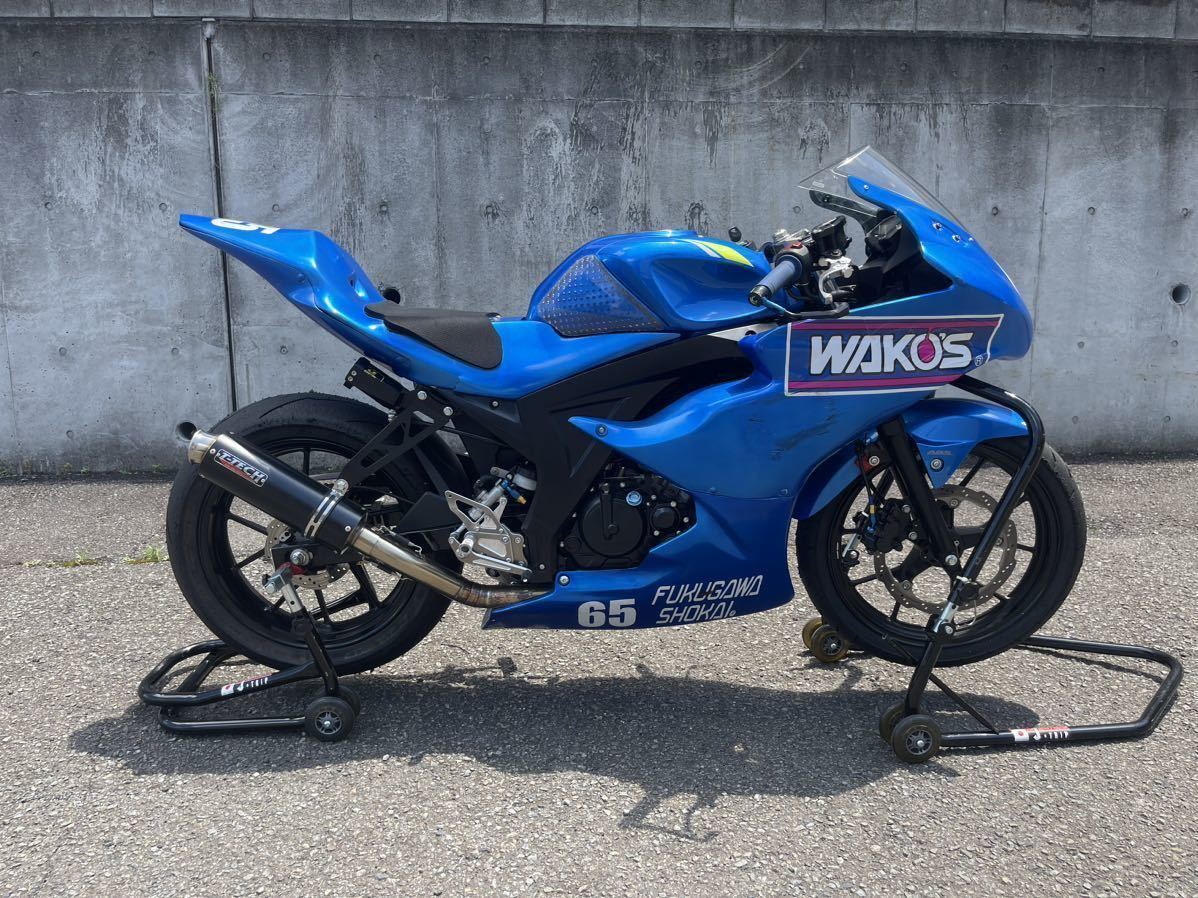 SUZUKI GSX-R125 Racer immediately three war possibility 