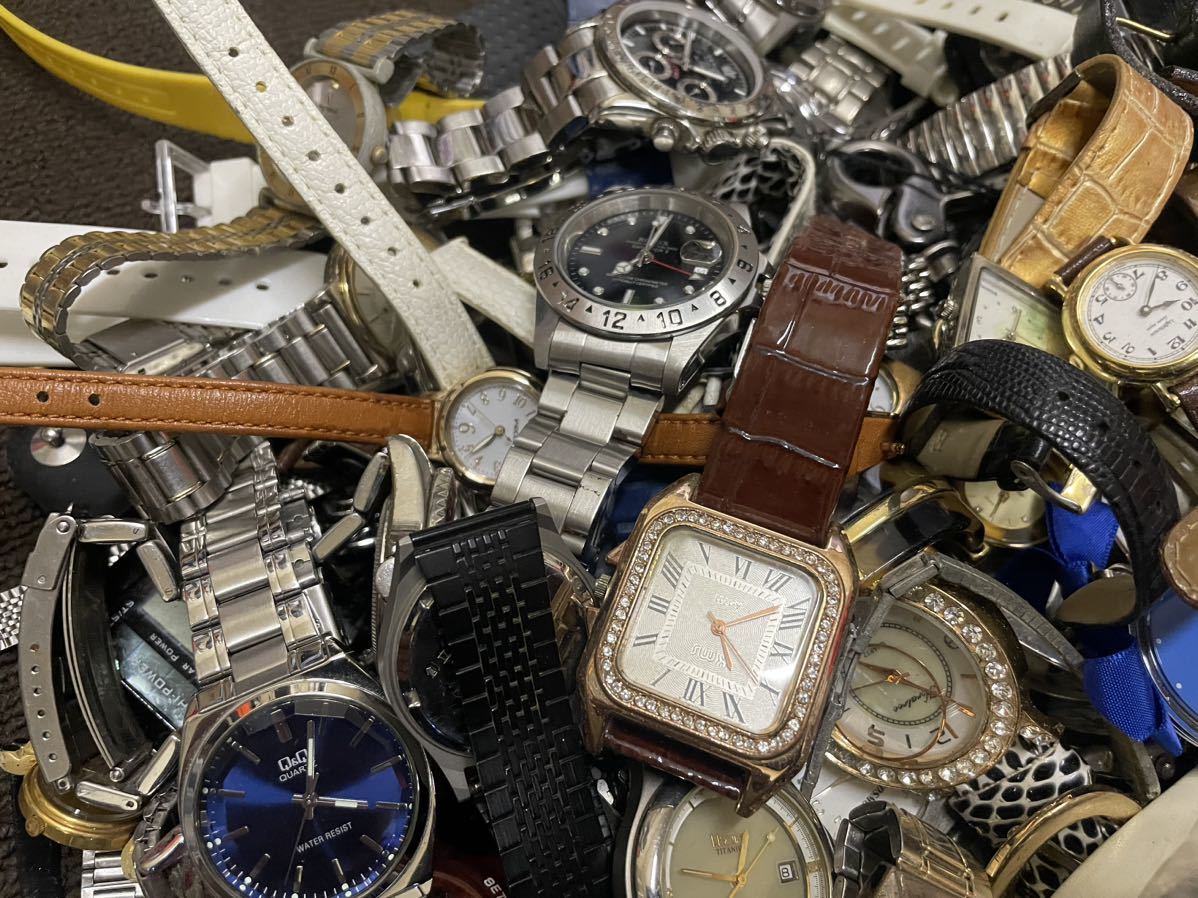 ジャンク 腕時計 7.0kg 150本以上 まとめ売り SEIKO CITIZEN CASIO など まとめて メンズ レディース 機械式 クォーツ  懐中時計 部品取り