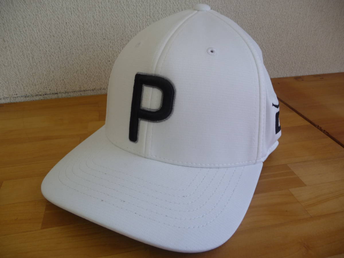 USプーマ コブラ22限定品 P110 CAP 白 特注刺繍入 新品未使用