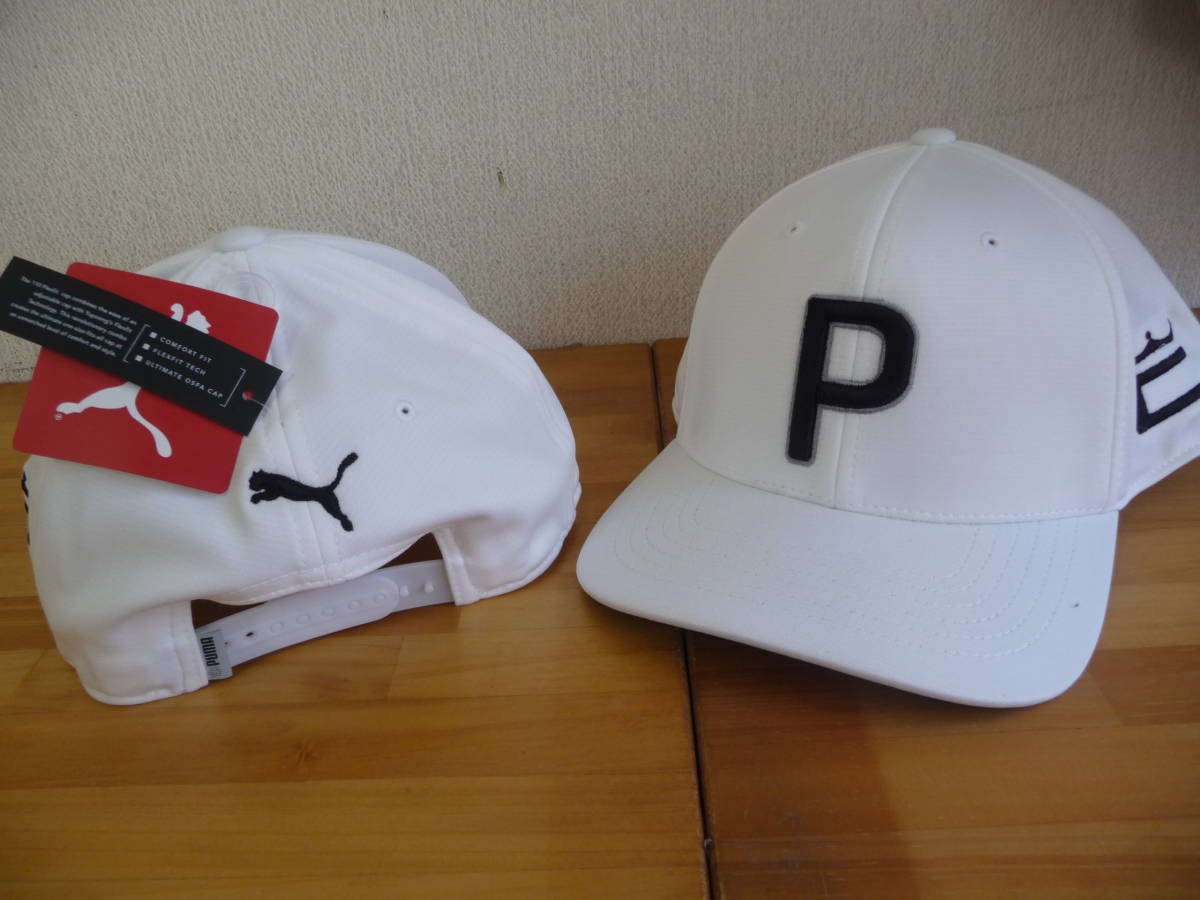 USプーマ コブラ22限定品 P110 CAP 白 特注刺繍入 新品未使用