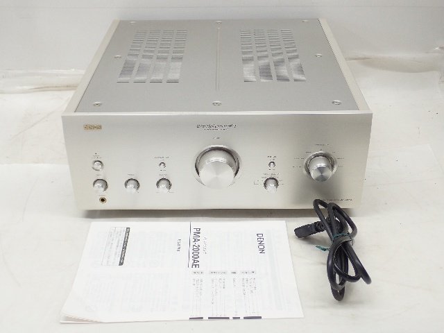 DENON デノン デンオン プリメインアンプ PMA-2000AE 説明書付き DENON デノン デンオン プリメインアンプ PMA-2000AE 説明書付き