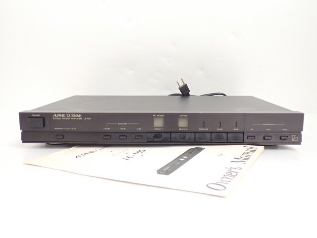 Yahoo!オークション - ALPINE/LUXMAN MM/MCフォノイコライザーア...