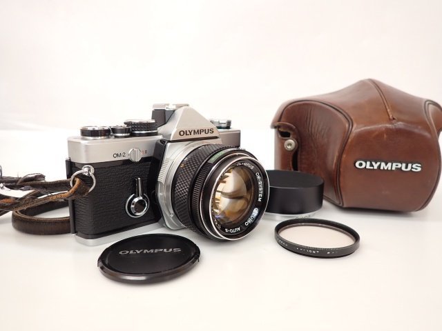 OLYMPUS オリンパス フィルム一眼レフカメラ OM-2 ボディ + 単焦点