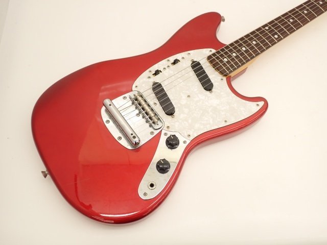 弦交換済】FenderJapan フェンダージャパン エレキギター ムスタング