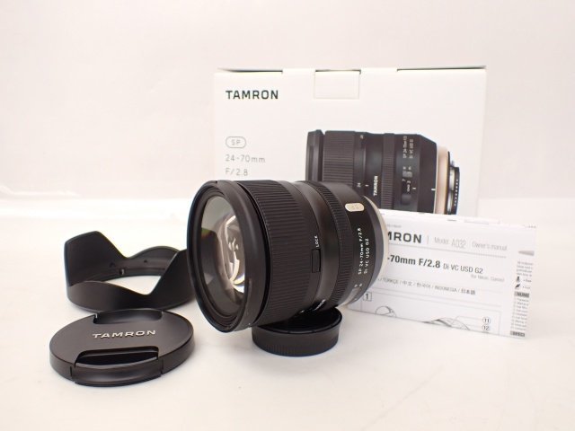 TAMRON タムロン 大口径標準ズームレンズ SP 24-70mm F2.8 Di VC USD