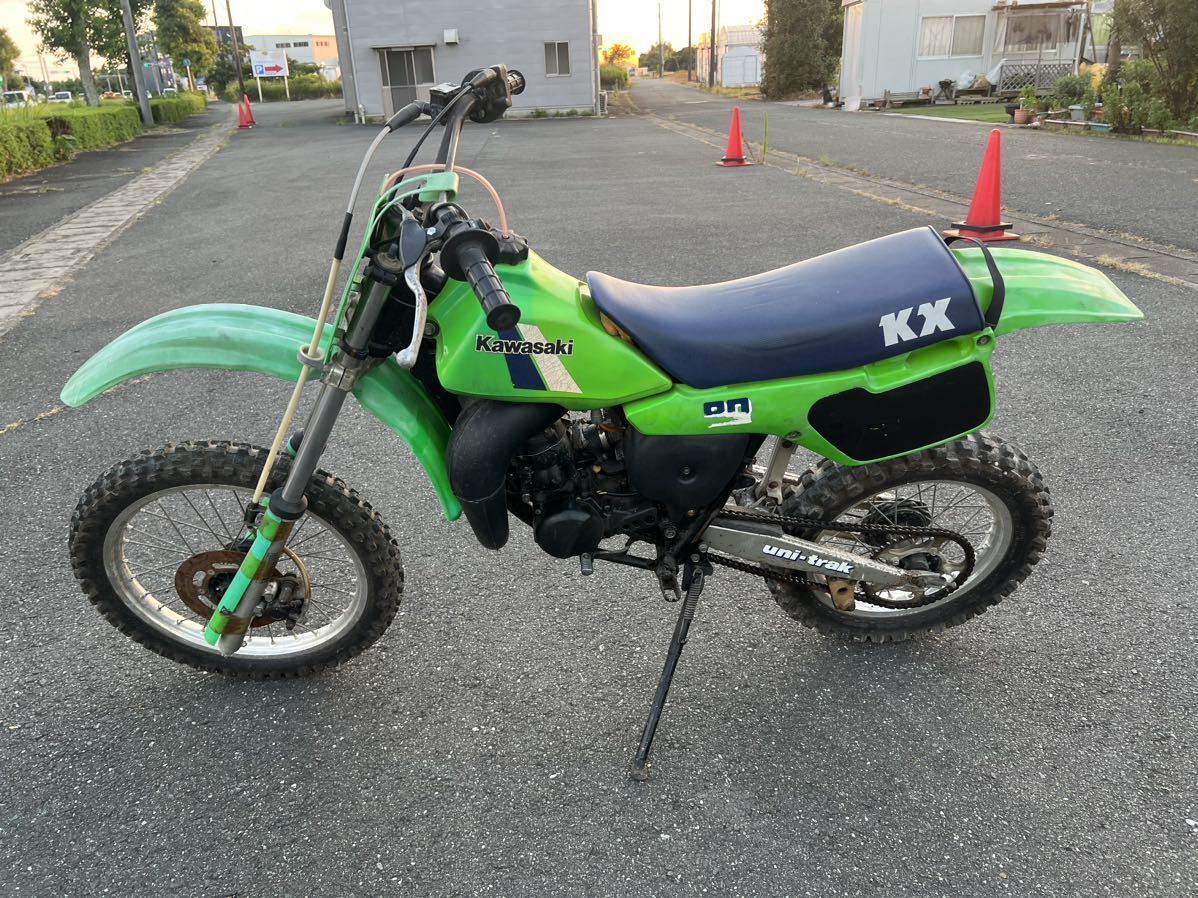 ジャンク品 不動車 カワサキ KX80 KX080F モトクロス オフロード