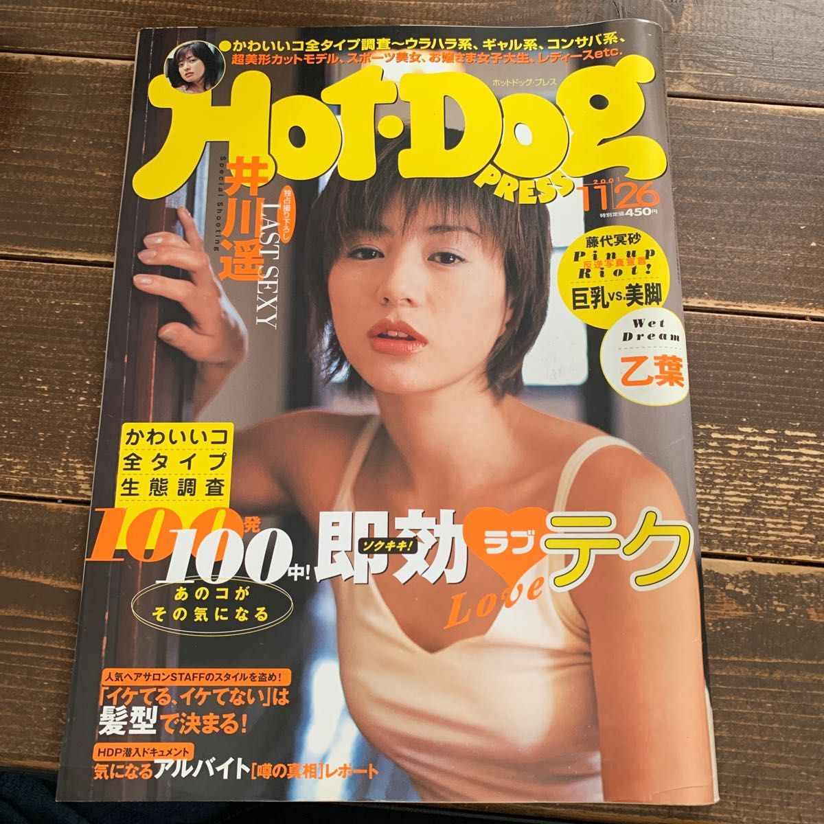 ホットドッグプレス Hot Dog PRESS グラビア　井川遥　乙葉