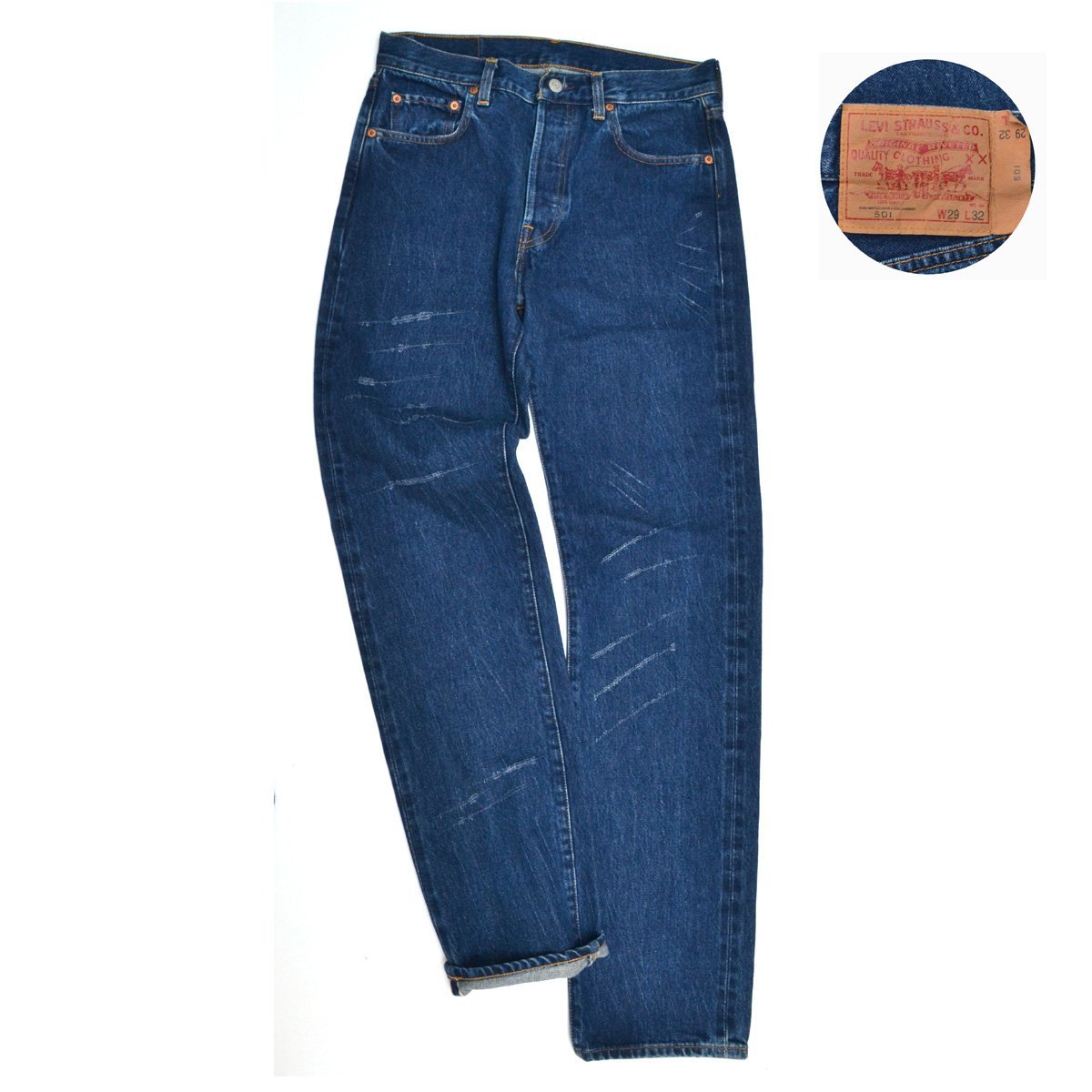 定価38500円 LEVI'S VINTAGE CLOTHING リーバイスヴィンテージクロージング 1984年復刻 セルビッジデニムパンツ W29 メンズ M671440