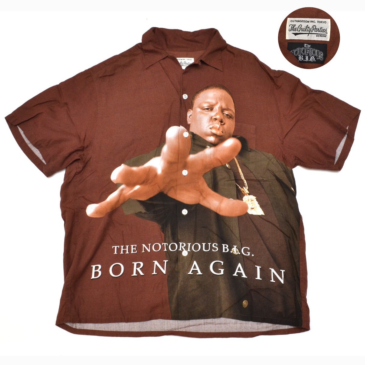 着後レビューで 送料無料】 SHIRT HAWAIIAN S/S | B.I.G NOTORIOUS THE
