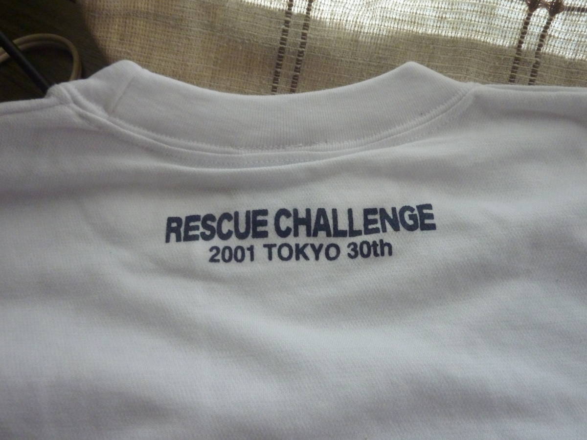 古着 レスキューチャレンジジャパン 2001 東京 プリントTシャツ_画像4