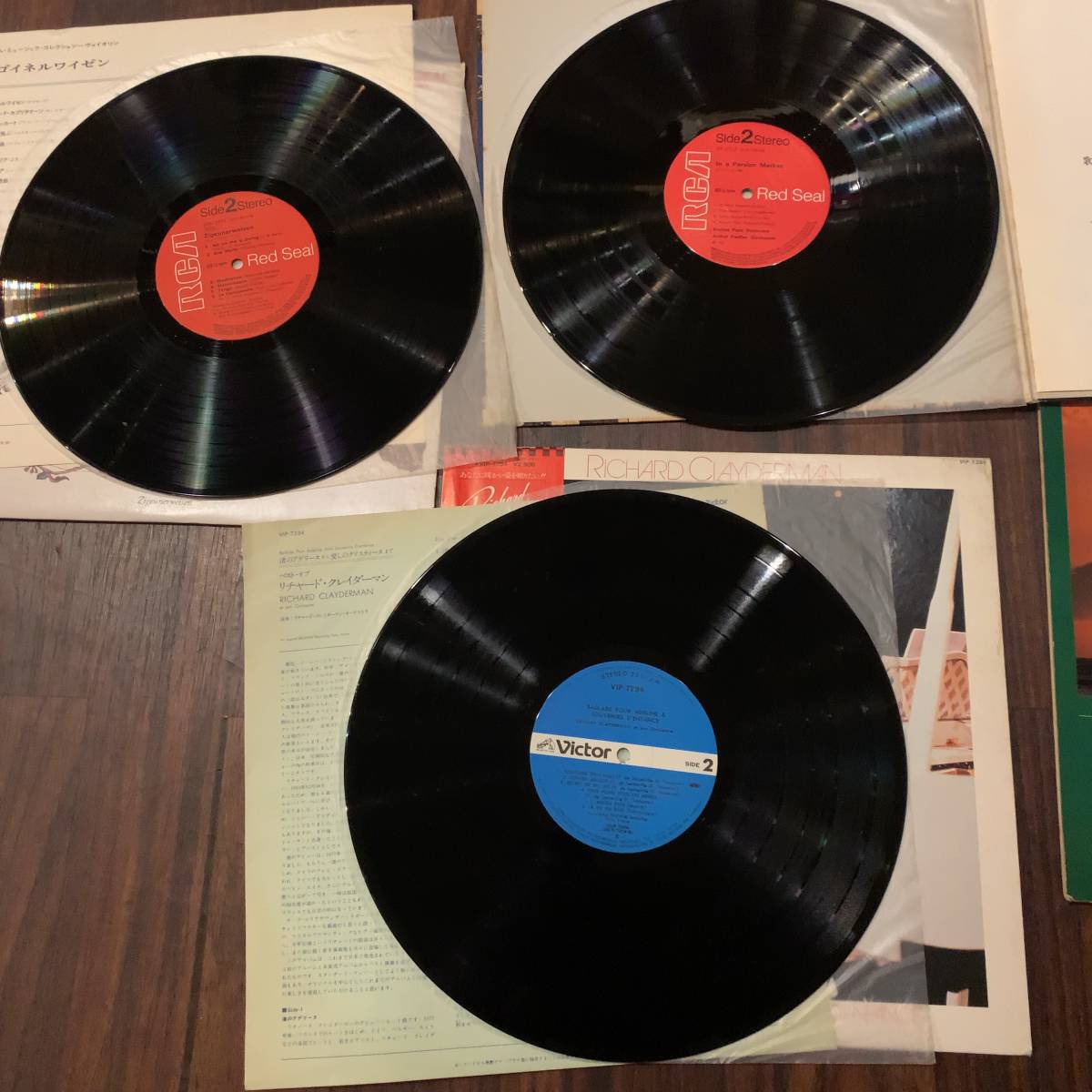 中古LPクラシックレコード5枚セット ANDY WILLIAMS ペルシャの市場 サックスムード ツィゴイネルワイゼン リチャード・クレイダーマン_画像4