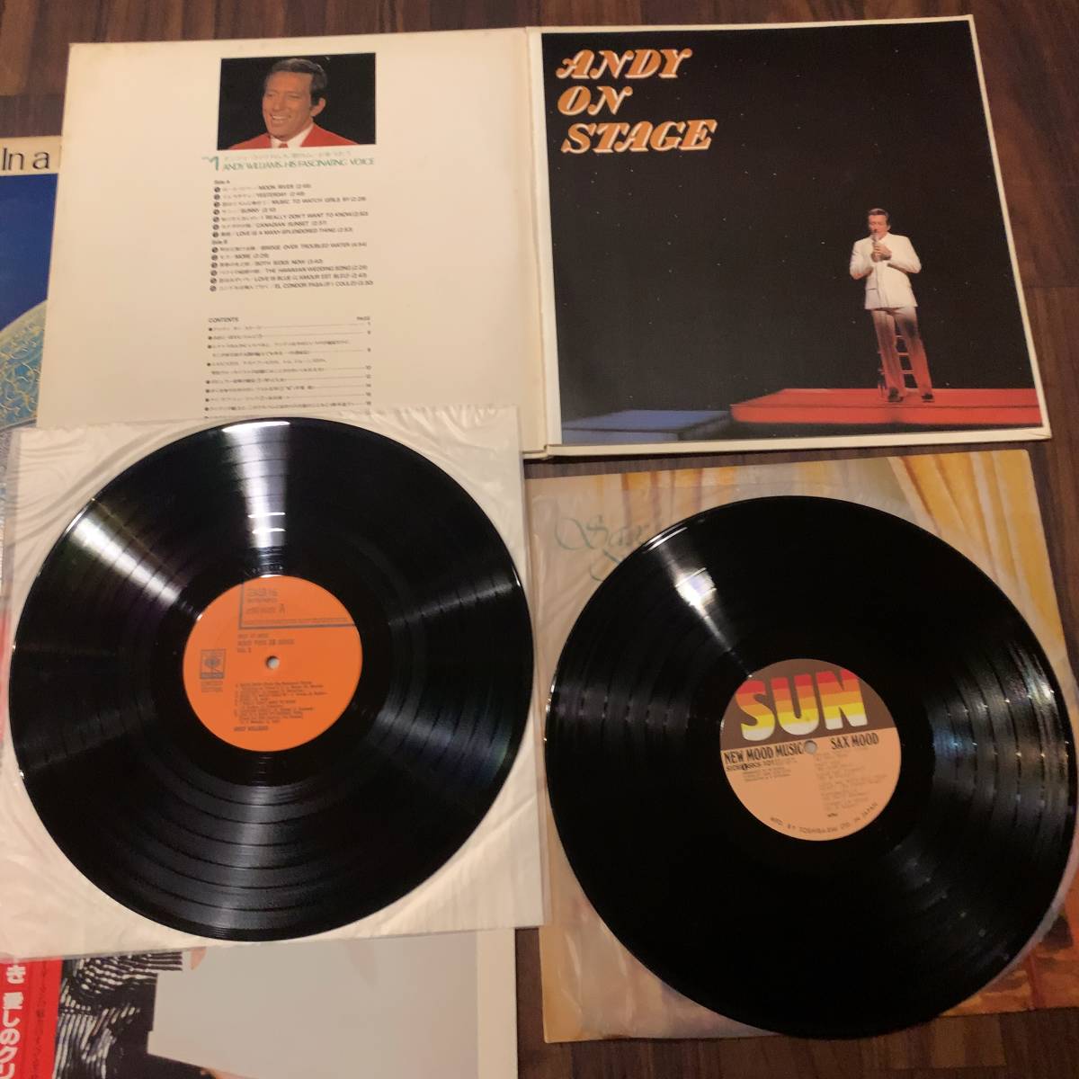 中古LPクラシックレコード5枚セット ANDY WILLIAMS ペルシャの市場 サックスムード ツィゴイネルワイゼン リチャード・クレイダーマン_画像7