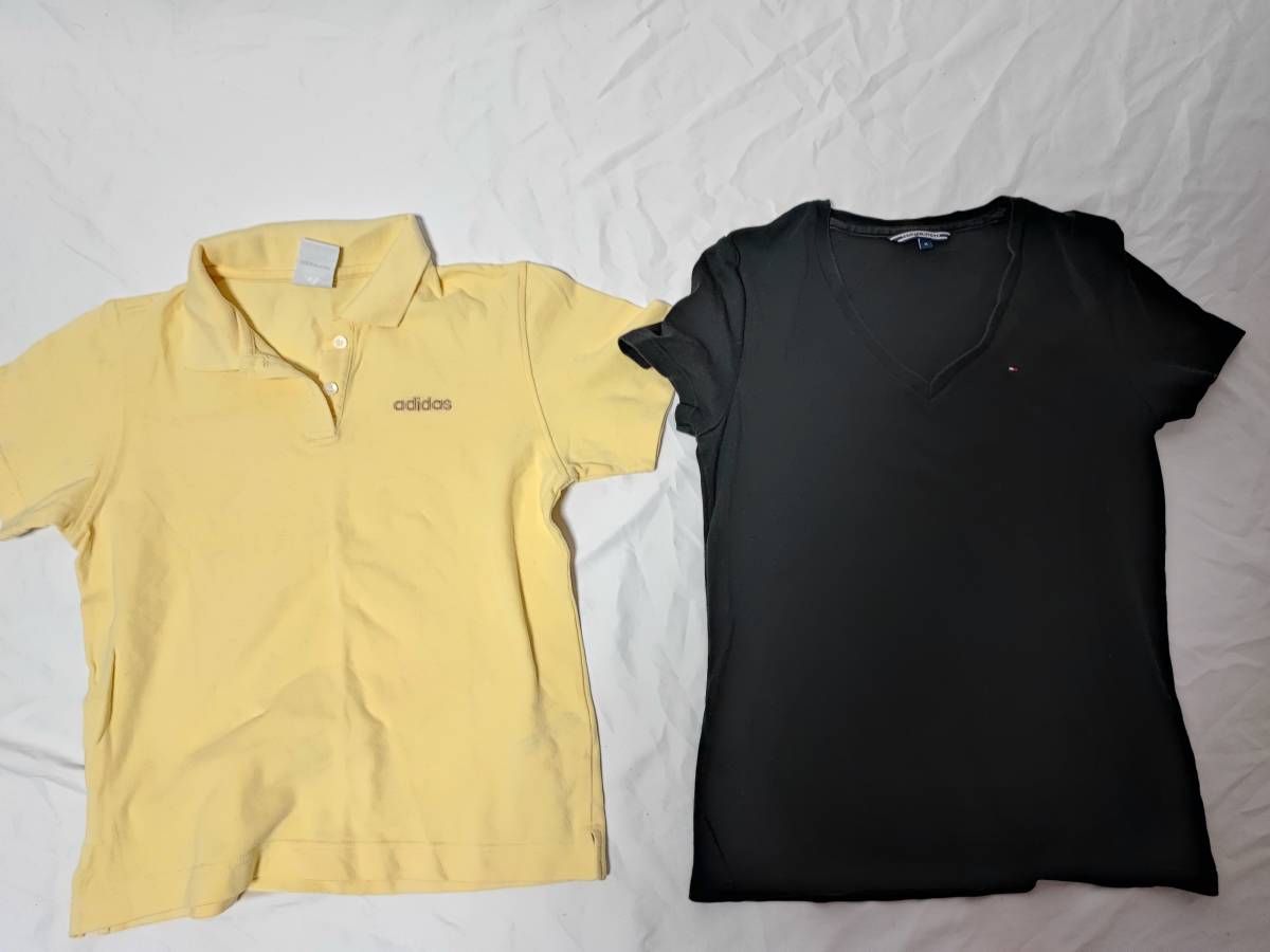 adidas ポロシャツ Tommy Hilfiger Tシャツ レディース M_画像1