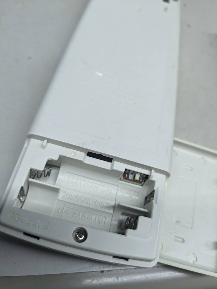 【FNB-29-44】MITSUBISHI 三菱　NA045 エアコンリモコン　動確済_画像3