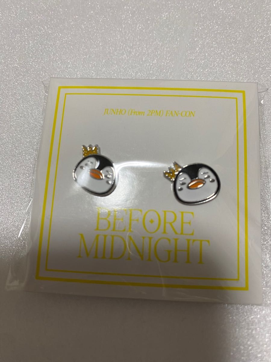 ⭐︎未使用⭐︎2PM ジュノ BEFORE MIDNIGHT ペンペン 値下げ】2PM ジュノ ペンペン ピアス